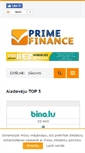 Mobile Screenshot of primefinance.lv